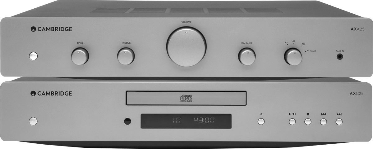 Amplis hi-fi stéréo Cambridge AX A25 + AX C25