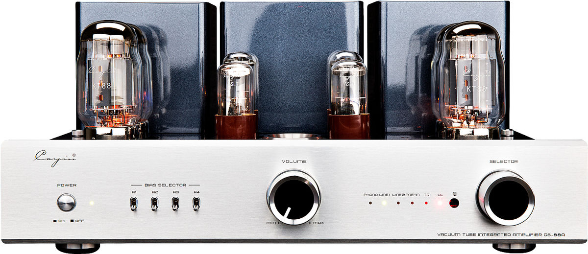 Amplis hi-fi à tubes Cayin CS-88A KT88 Silver