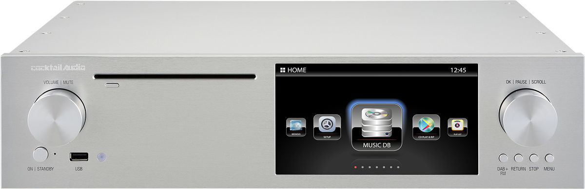 Lecteurs réseau audio Cocktail Audio X50D Silver