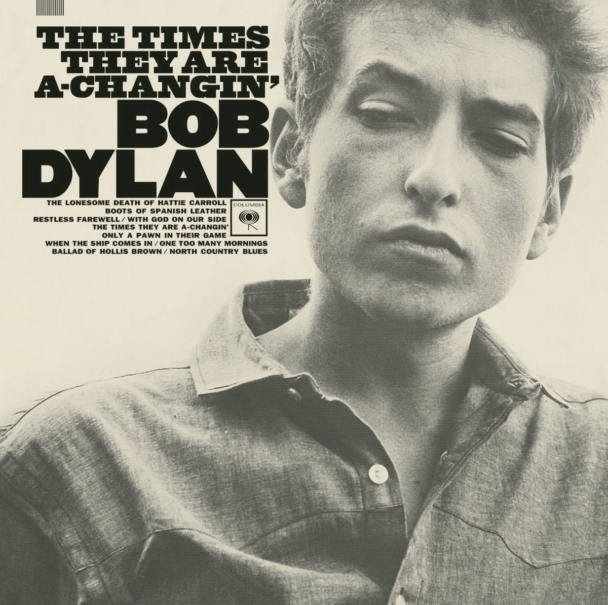 Disques vinyle Rock Pop Columbia/Legacy Bob Dylan - The Times They Are A Changin' (1 LP)