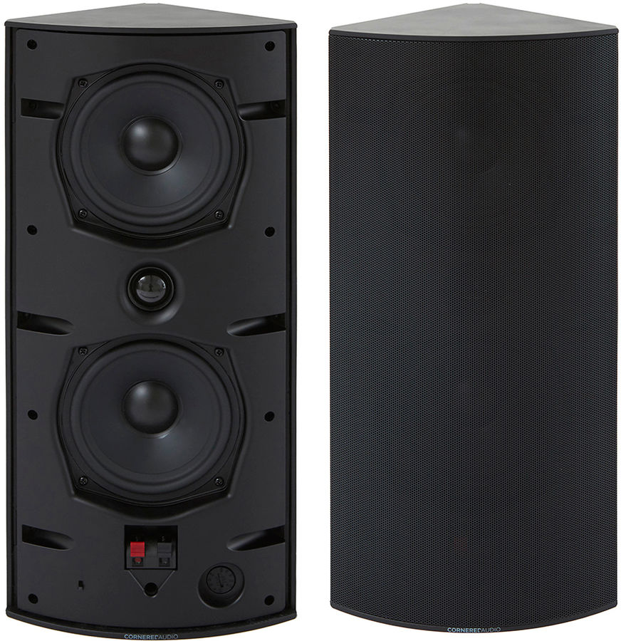Enceintes compactes Cornered Audio CI4 Noir