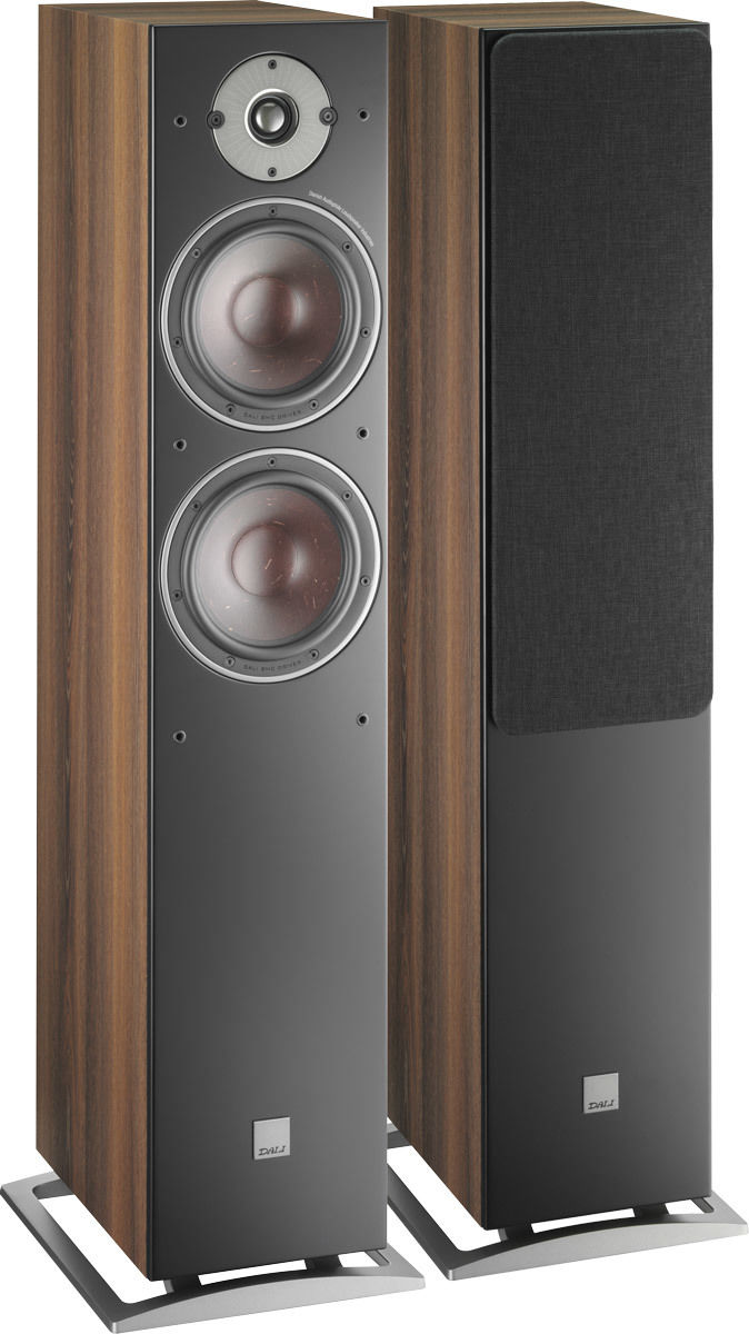 Enceintes colonne Dali Oberon 7 Noyer Foncé