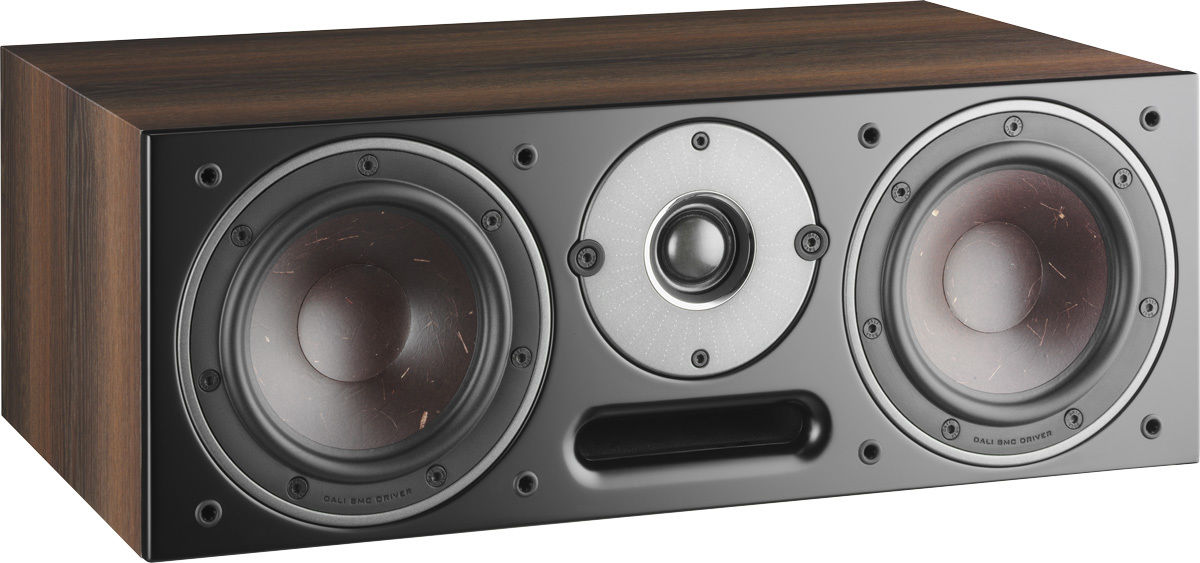 Enceintes centrales Dali Oberon Vokal Noyer Foncé