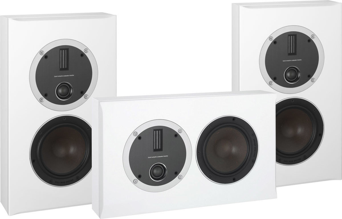 Enceintes cinéma Dali Opticon LCR Blanc (lot de 3)