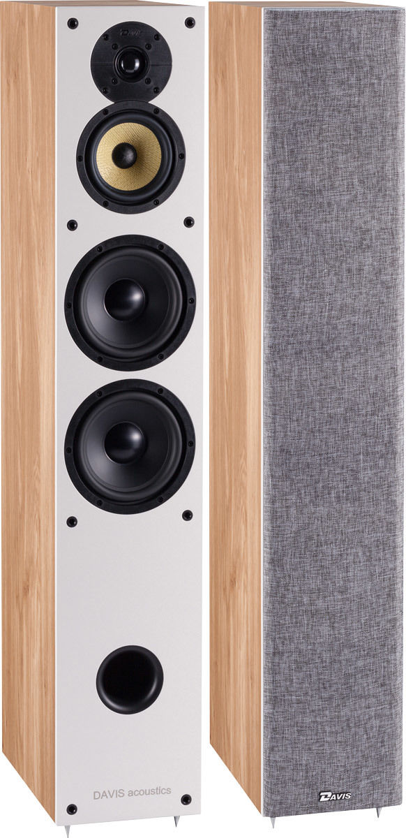 Enceintes colonne Davis Acoustics Balthus 70 Blanc