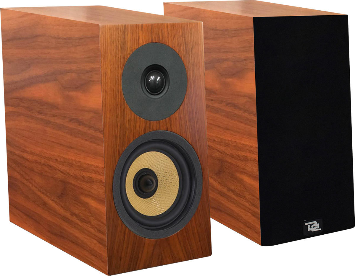 Enceintes compactes Davis Acoustics Courbet N°3 Bois foncé