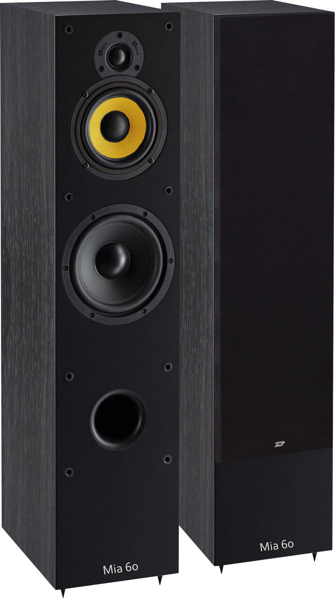 Enceintes colonne Davis Acoustics Mia 60 Noir