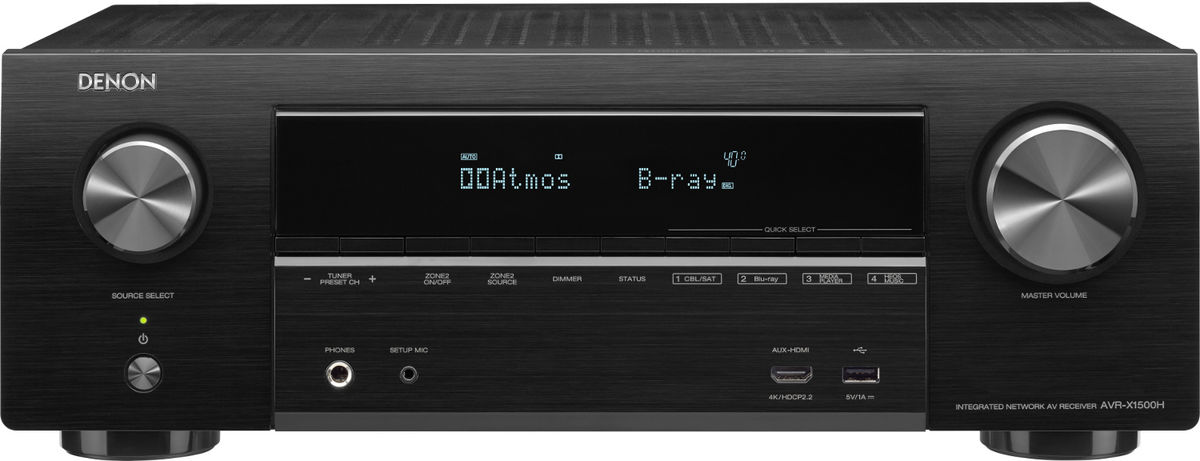 DENON AVアンプ　AVR-X1500H AVR-X1500H - AVアンプ | Denon - 日本