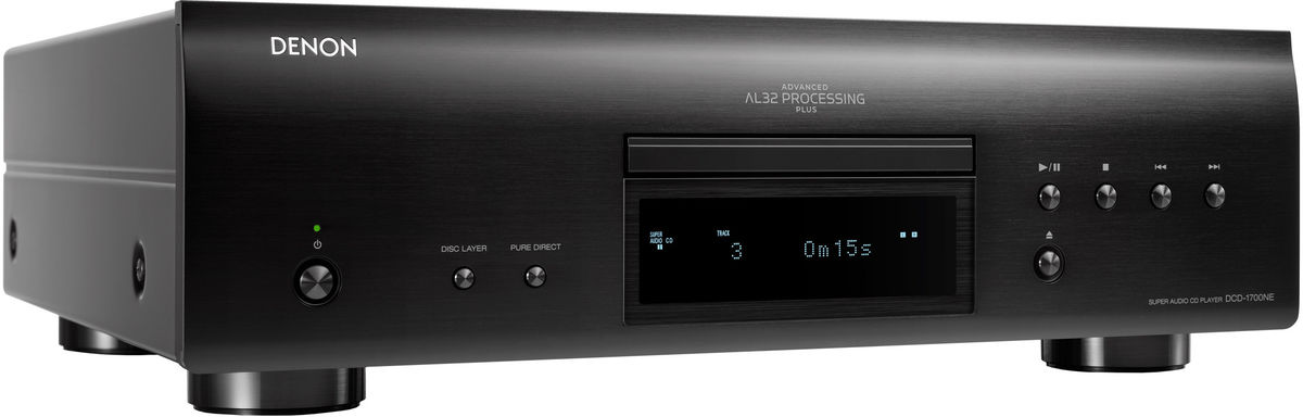 Denon DCD-1700NE Noir - Lecteurs CD sur Son-Vidéo.com