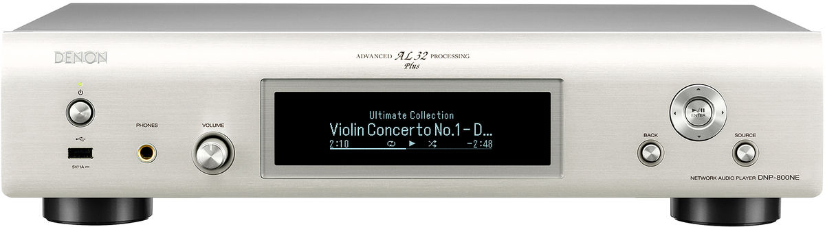 Lecteurs réseau audio Denon DNP-800 Silver