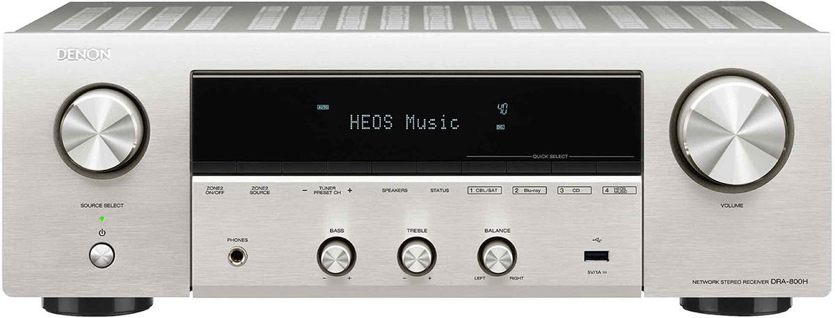 Amplis connectés Denon DRA-800H Silver