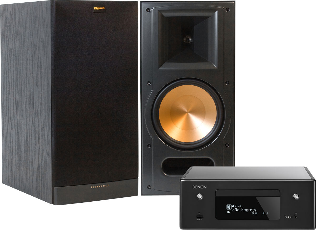 Amplis connectés Denon Ceol RCD-N10 Noir + RB-81 MKII + 10m B250
