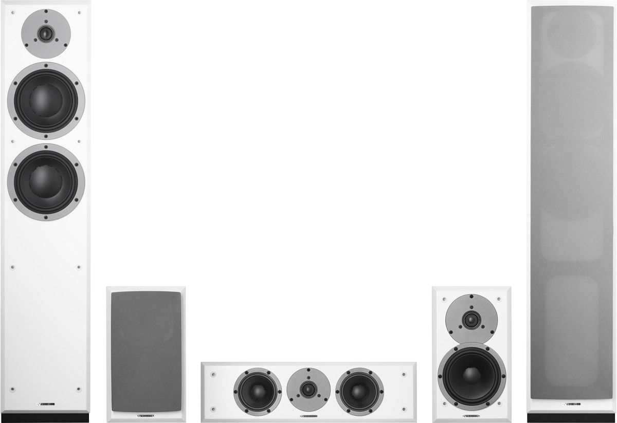 Packs d'enceintes grand spectacle Dynaudio Emit 30 System 5.0 Blanc