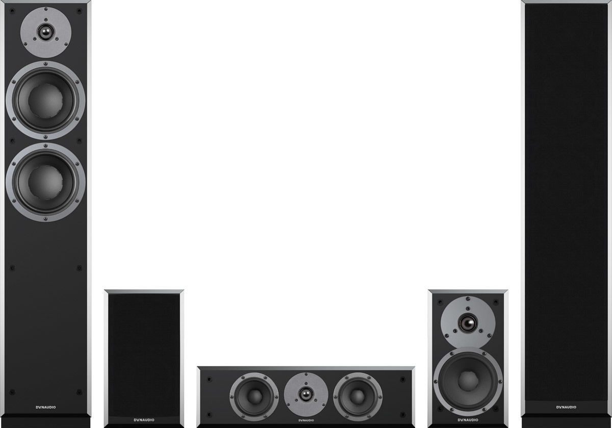 Packs d'enceintes grand spectacle Dynaudio Emit 30 System 5.0 Noir