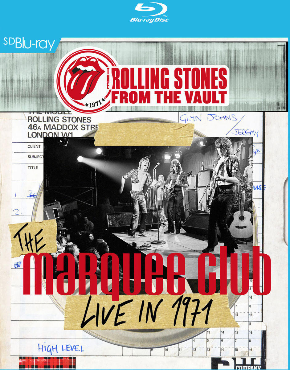 Blu-ray Eagle Vision The Rolling Stones - From The Vault - The Marquee Club Live in 1971