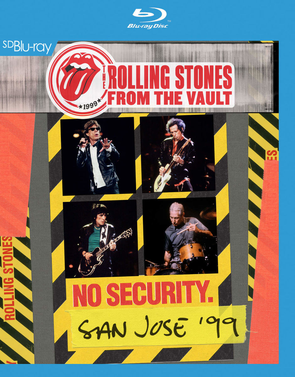 Blu-ray Eagle Vision The Rolling Stones - From The Vault : No Security - San Jose 1999