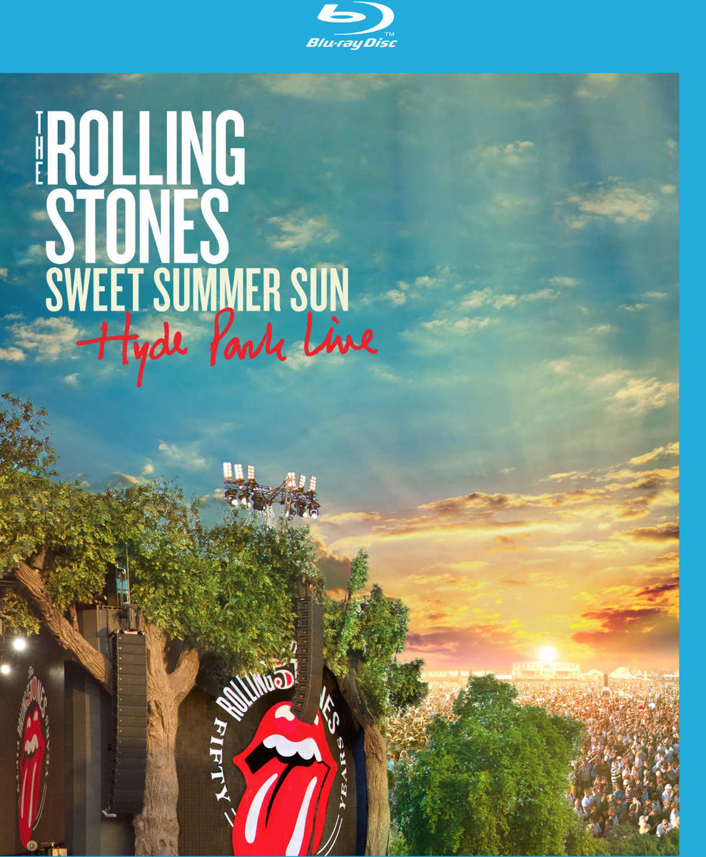 Blu-ray Eagle Vision The Rolling Stones - Sweet Summer Sun - Hyde Park Live