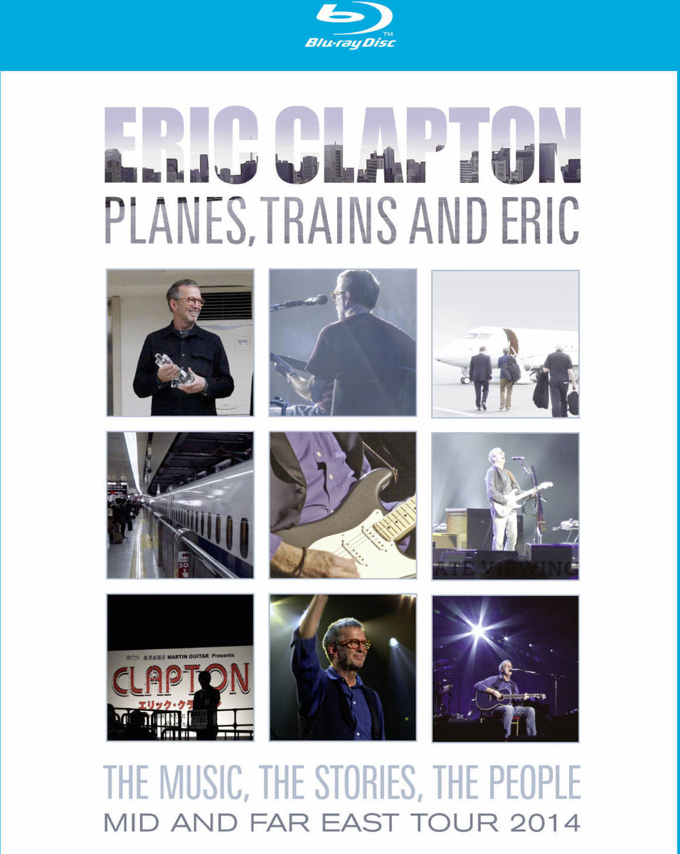 Blu-ray Eagle Vision Eric Clapton - Planes, Trains and Eric