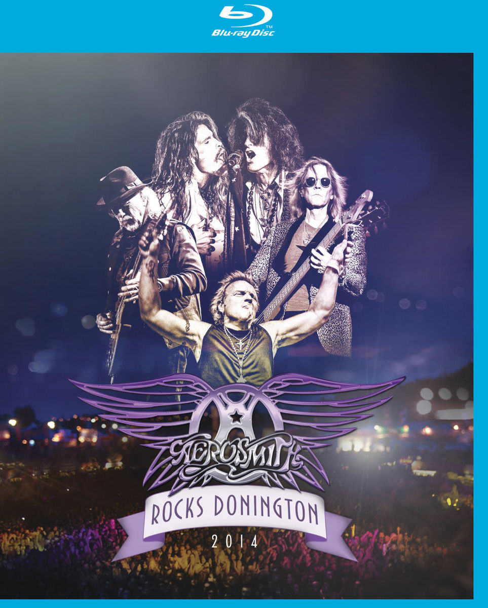 Blu-ray Eagle Vision Aerosmith - Rocks Donnington 2014