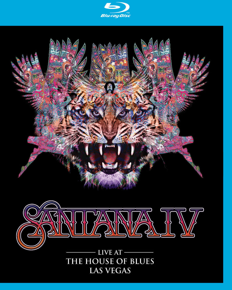 Blu-ray Eagle Vision Santana IV - Live at The House of Blues, Las Vegas