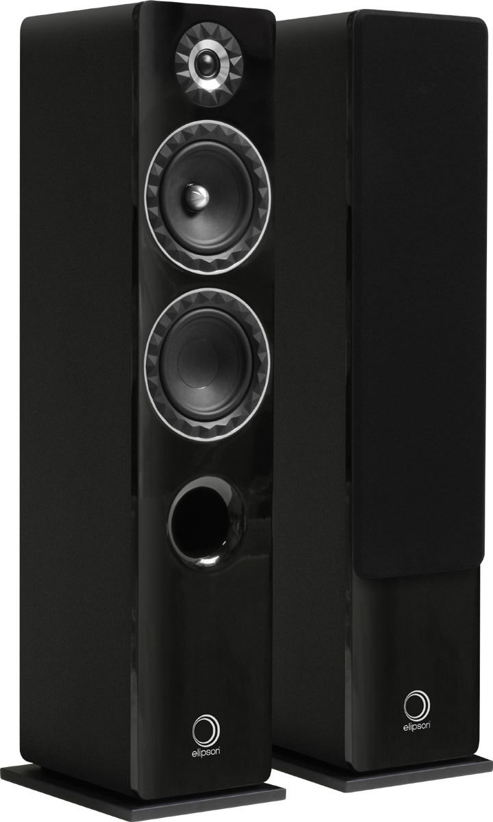 Enceintes connectées hi-fi Elipson Prestige Facet 14F BT Noir (la paire)