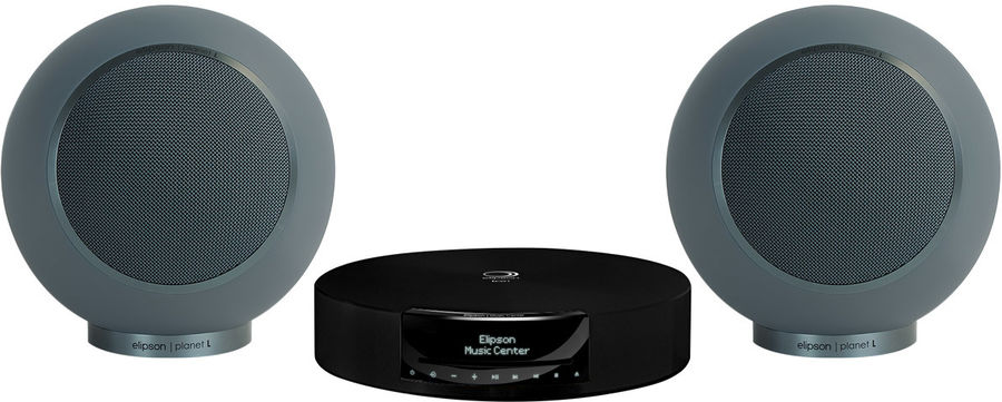 Chaînes composées Elipson Music Center BT HD Noir + Planet L Neptune Stone (la paire) + Arran MC (2 