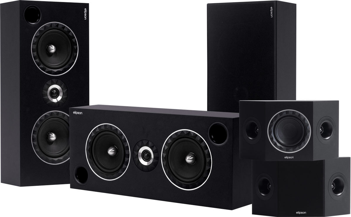 Packs d'enceintes grand spectacle Elipson Prestige Facet 14LCR7SR