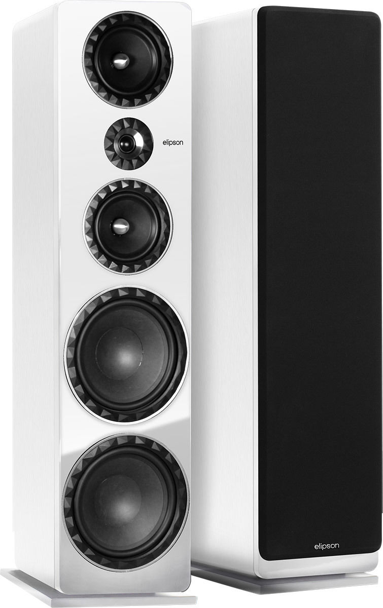 Enceintes colonne Elipson Prestige Facet 34F Blanc