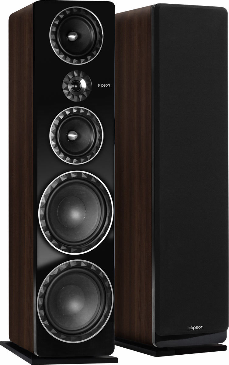 Enceintes colonne Elipson Prestige Facet 34F Noyer