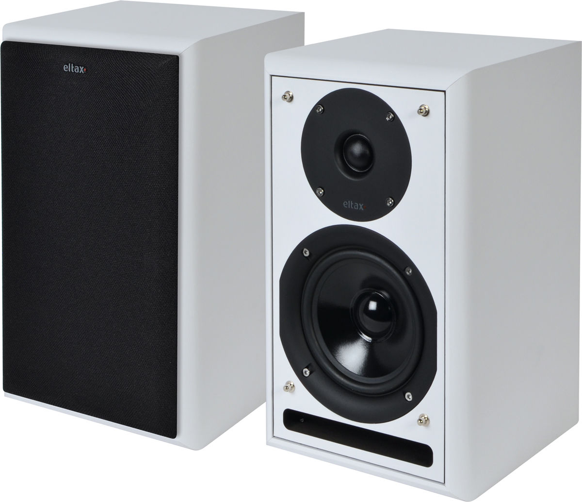 Enceintes connectées hi-fi Eltax Monitor III BT Blanc