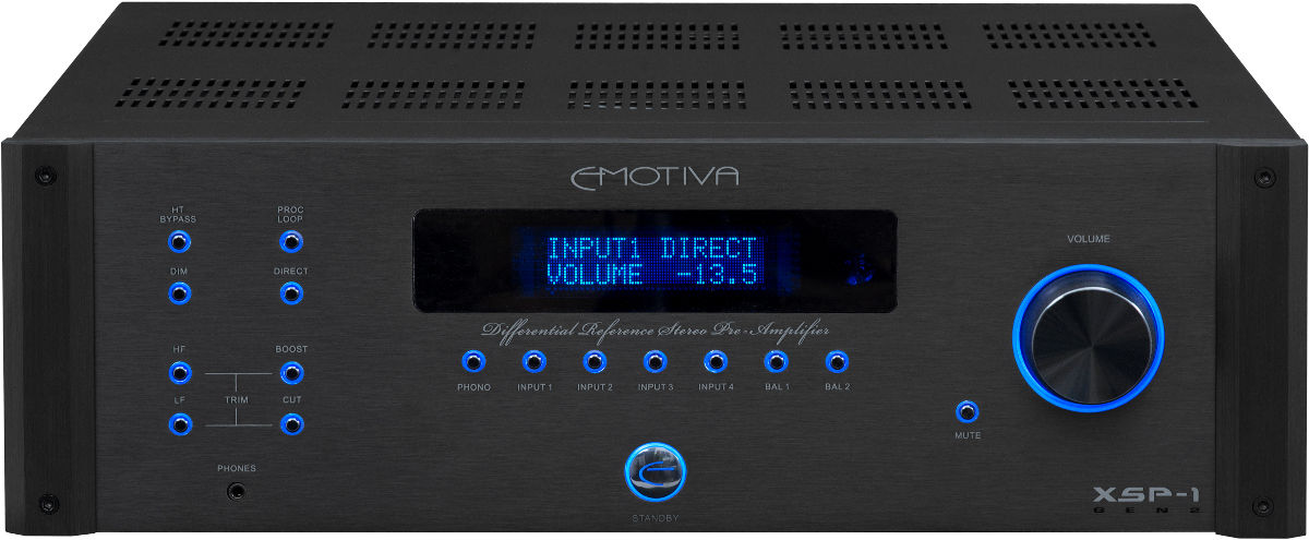 Préamplis hi-fi Emotiva XSP-1