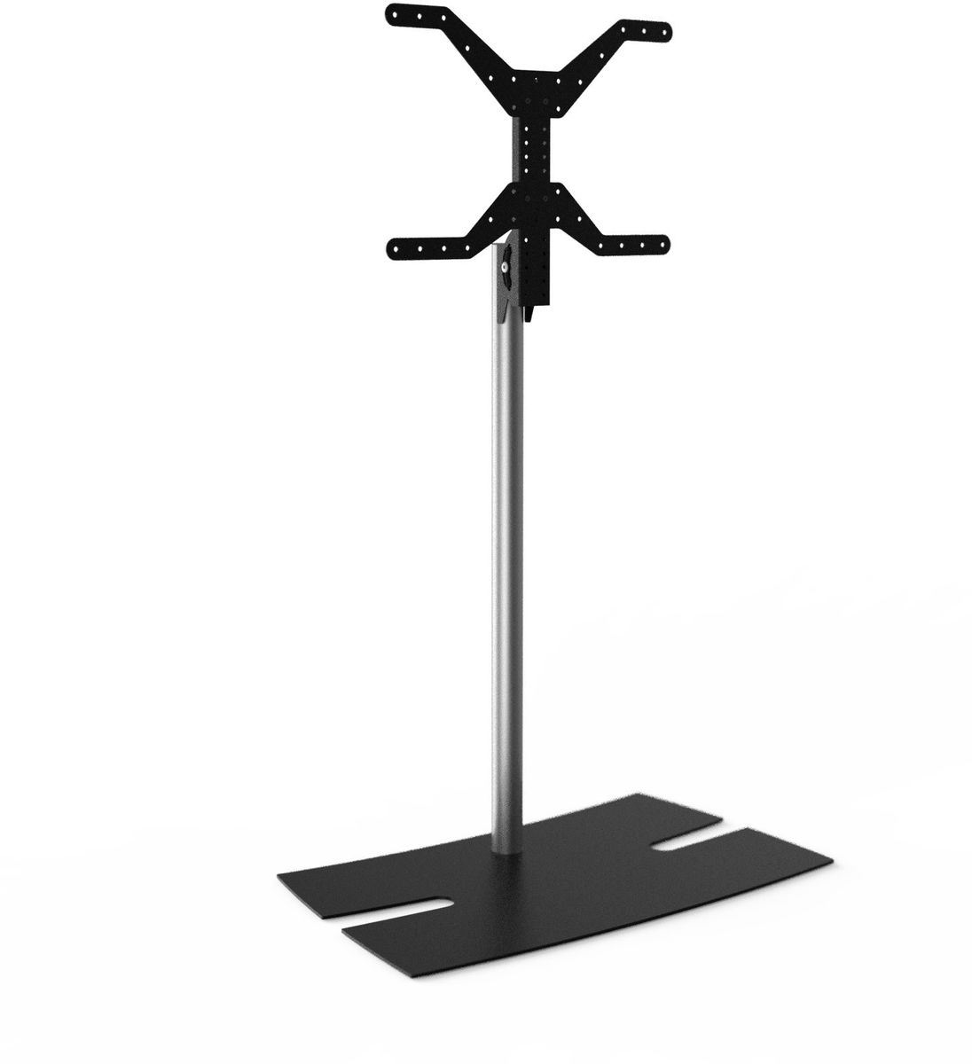 Meubles avec support Erard Lux Up T 1560XL Noir