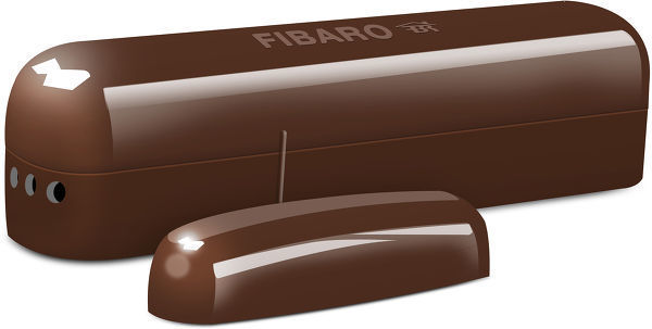 Sécurité Fibaro Door & Window Sensor 2 Marron foncé