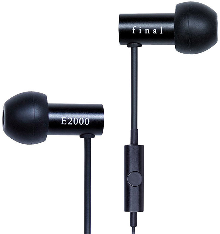 Écouteurs intra-auriculaires Final E2000C Micro Noir