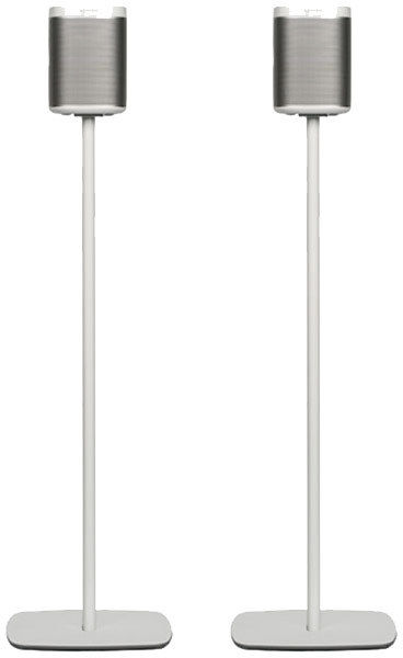 Pieds d'enceintes Flexson Floor Stand One et Play:1 Blanc (la paire)