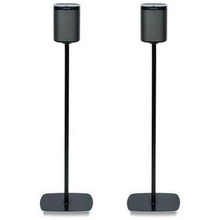 Pieds d'enceintes Flexson Floor Stand One et Play:1 Noir (la paire)