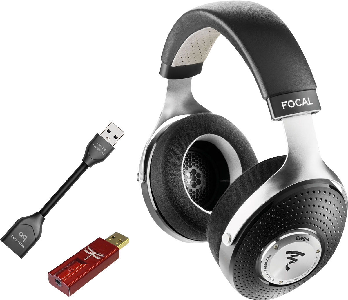 Casques hi-fi Focal Elegia + DragonFly Red Android