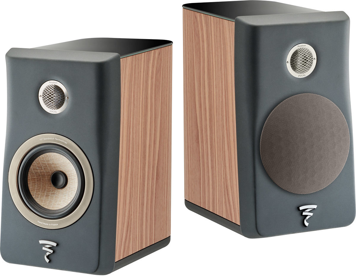 Enceintes compactes Focal Kanta N°1 Noyer / Gris foncé mat
