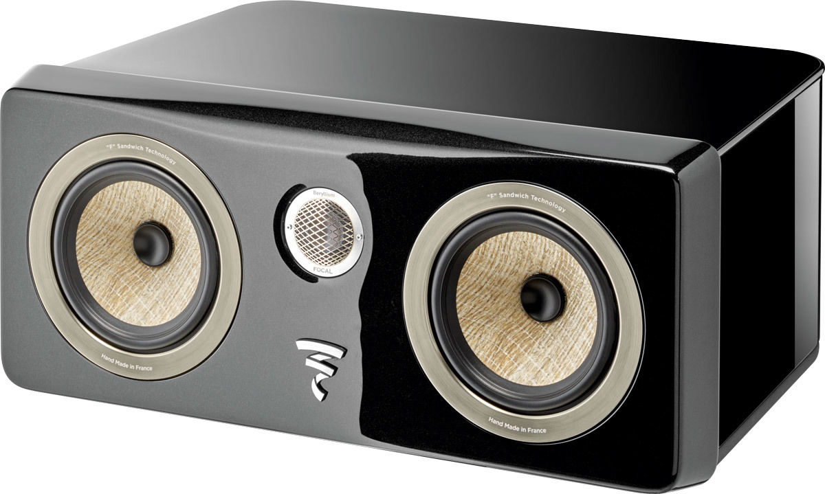 Enceintes centrales Focal Kanta Center Noir laqué