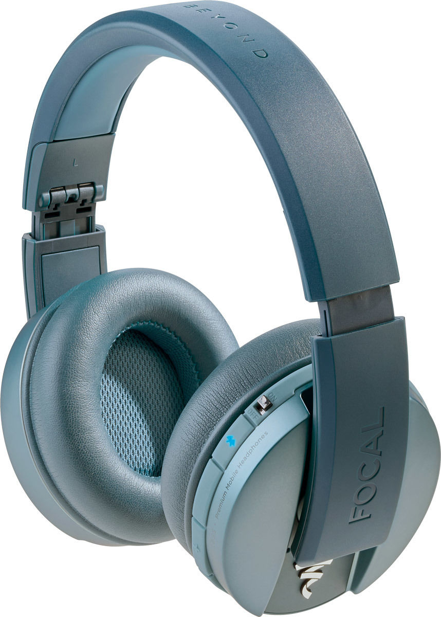 Casques Bluetooth Focal Listen Chic Wireless Bleu
