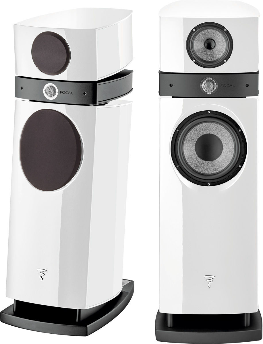 Enceintes colonne Focal Scala Utopia Evo Blanc laqué (la paire)