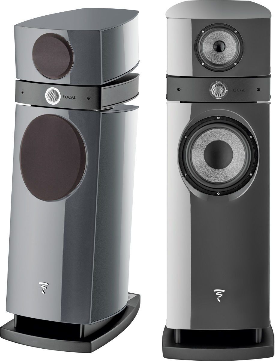 Enceintes colonne Focal Scala Utopia Evo Gris cendre (la paire)