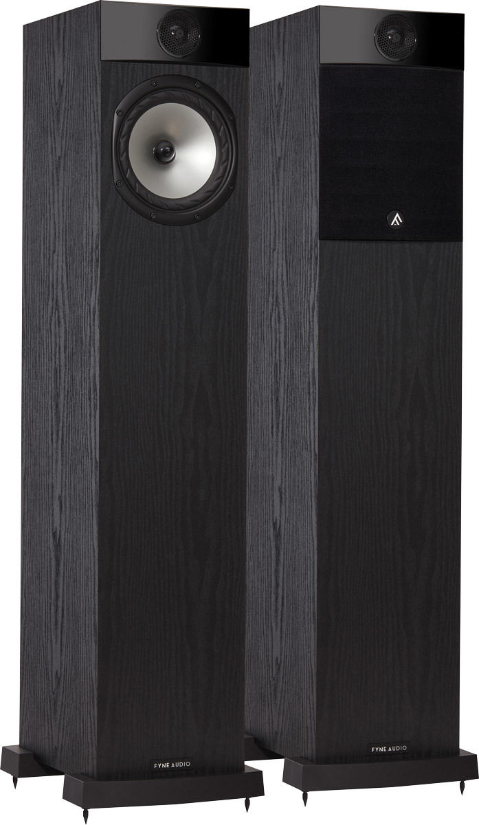 Enceintes colonne Fyne Audio F302 Bois noir