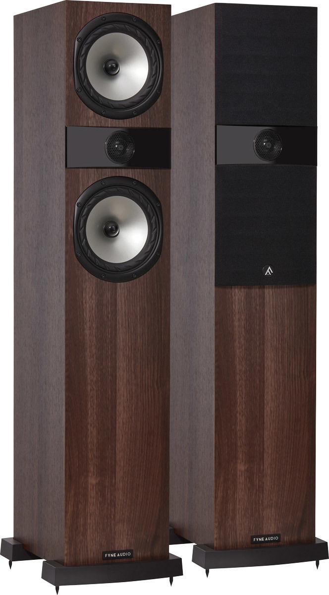 Enceintes colonne Fyne Audio F303 Noyer