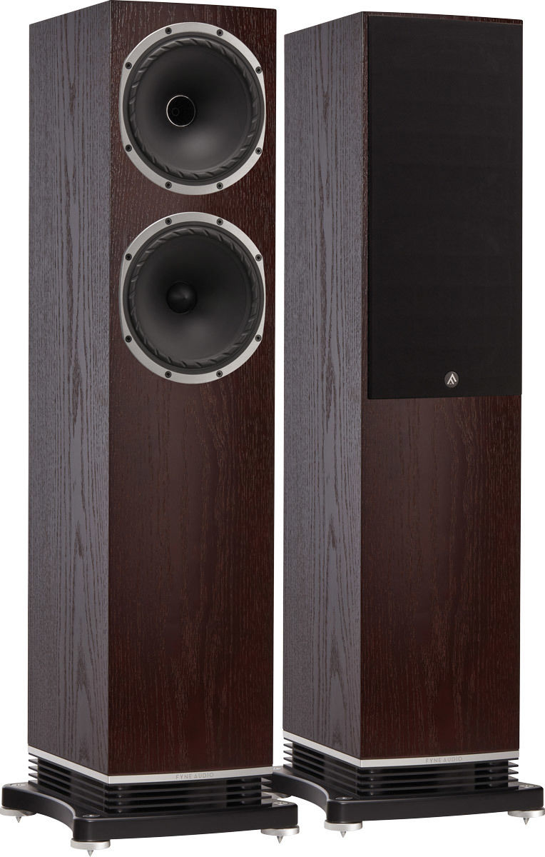 Enceintes colonne Fyne Audio F502 Chêne foncé