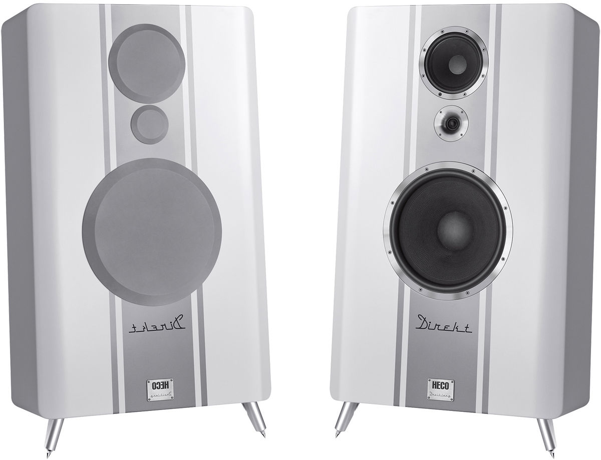 Enceintes colonne Heco Dreiklang Blanc