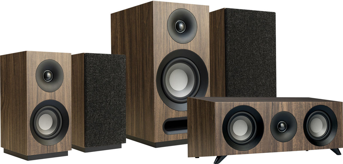 Packs d'enceintes compactes Jamo S803 HCS Noyer