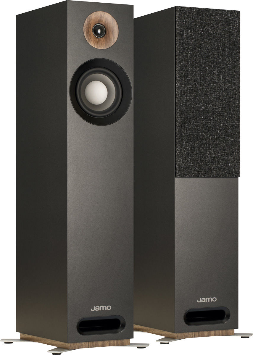 Enceintes colonne Jamo S805 Bois noir