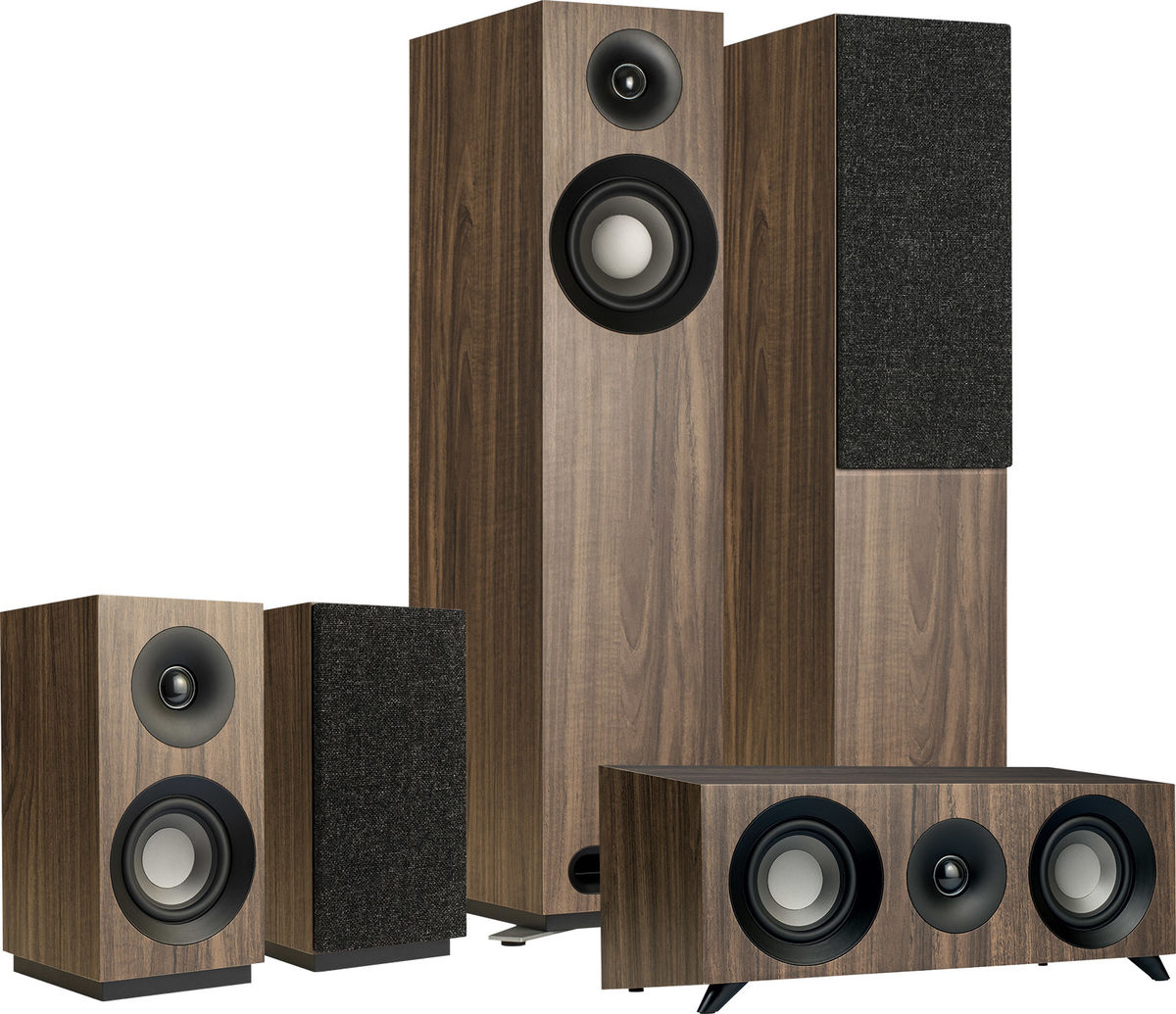 Packs d'enceintes grand spectacle Jamo S805 HCS Noyer