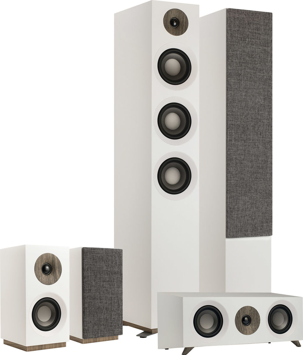 Packs d'enceintes grand spectacle Jamo S809 HCS Bois blanc